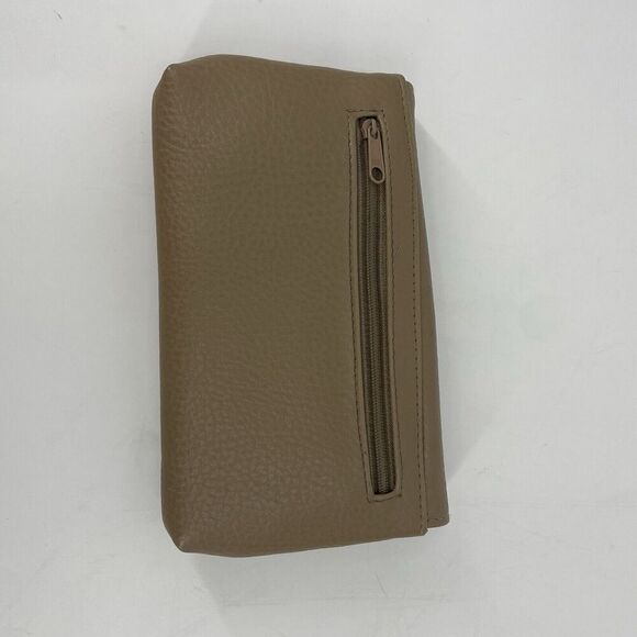 Tan Sac Strapless Small Purse "Tan" Faux Leather Sophisticated Elegant - Picture 3 of 16